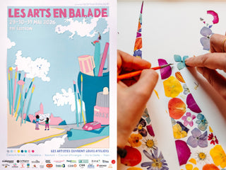Arts en Balade 2026 : Venez me voir créer des herbiers à l'atelier