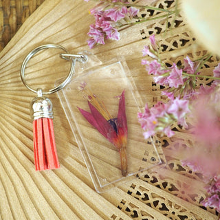 Porte-clés fleuris