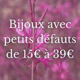 Bijoux fleuris en soldes