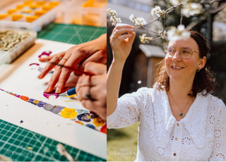 Mes petites fleurs d'Auvergne - création d'herbiers et bijoux en vraies fleurs à Clermont-Ferrand