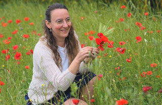 Elodie Raimbault Mes petites fleurs d'Auvergne cueillette de coquelicots